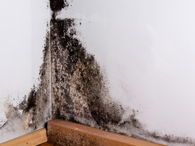 Mould Effects on a Bedroom Wall